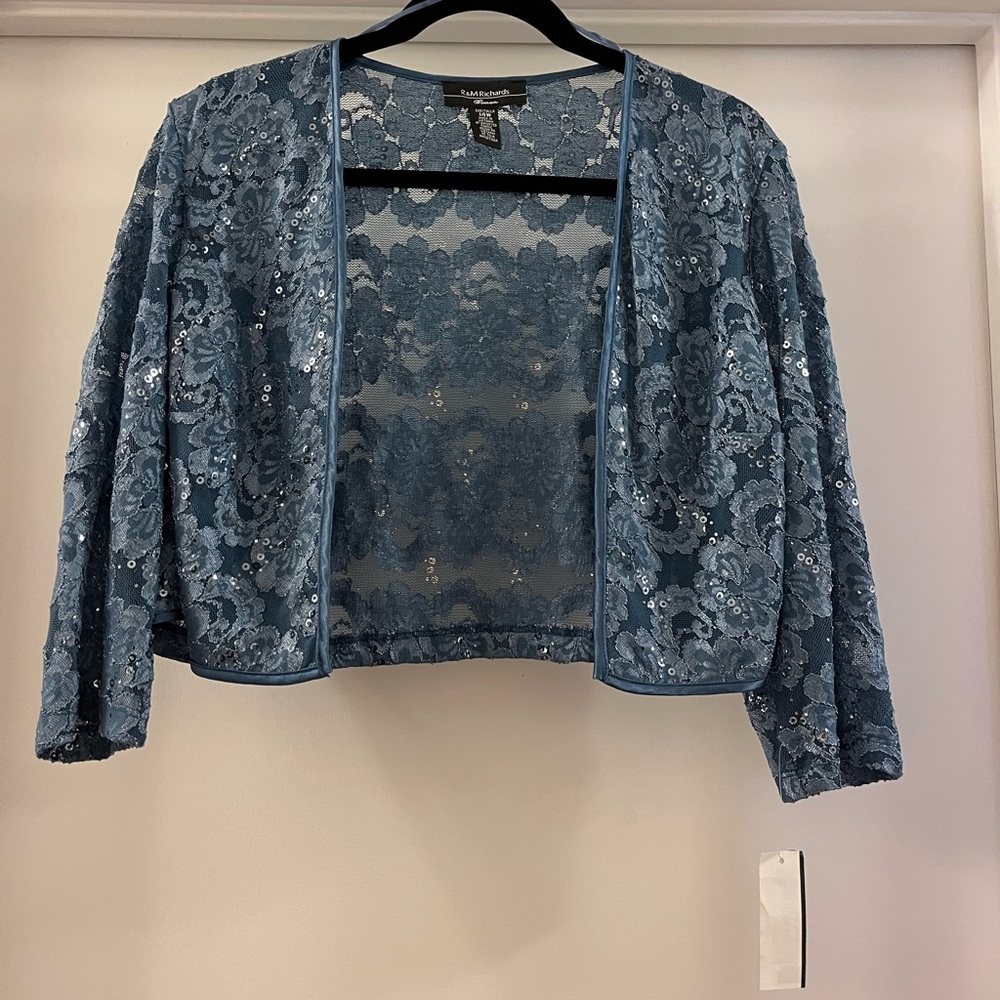 R&M Richard’s blue lace jacket